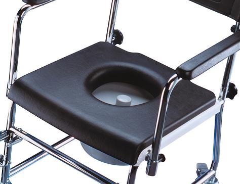 Silla de Ruedas con Inodoro TS-1 – Sin complicaciones, práctico, cómoda | Bs1005