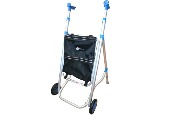 Caminador de Aluminio con Dos ruedas Fly 2 | Ea195AZ/2R