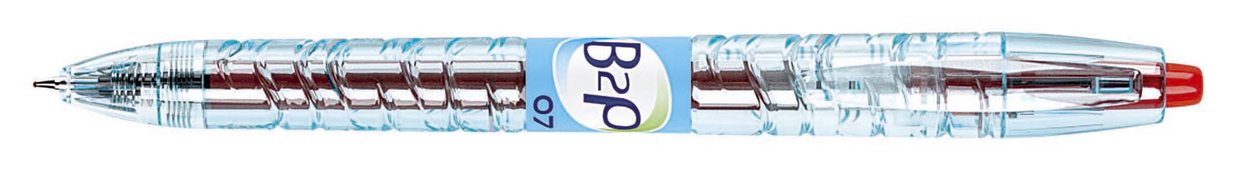Bolígrafo B2P begreen de tinta de gel. Realizado con materiales reciclados. Trazo 0,4mm